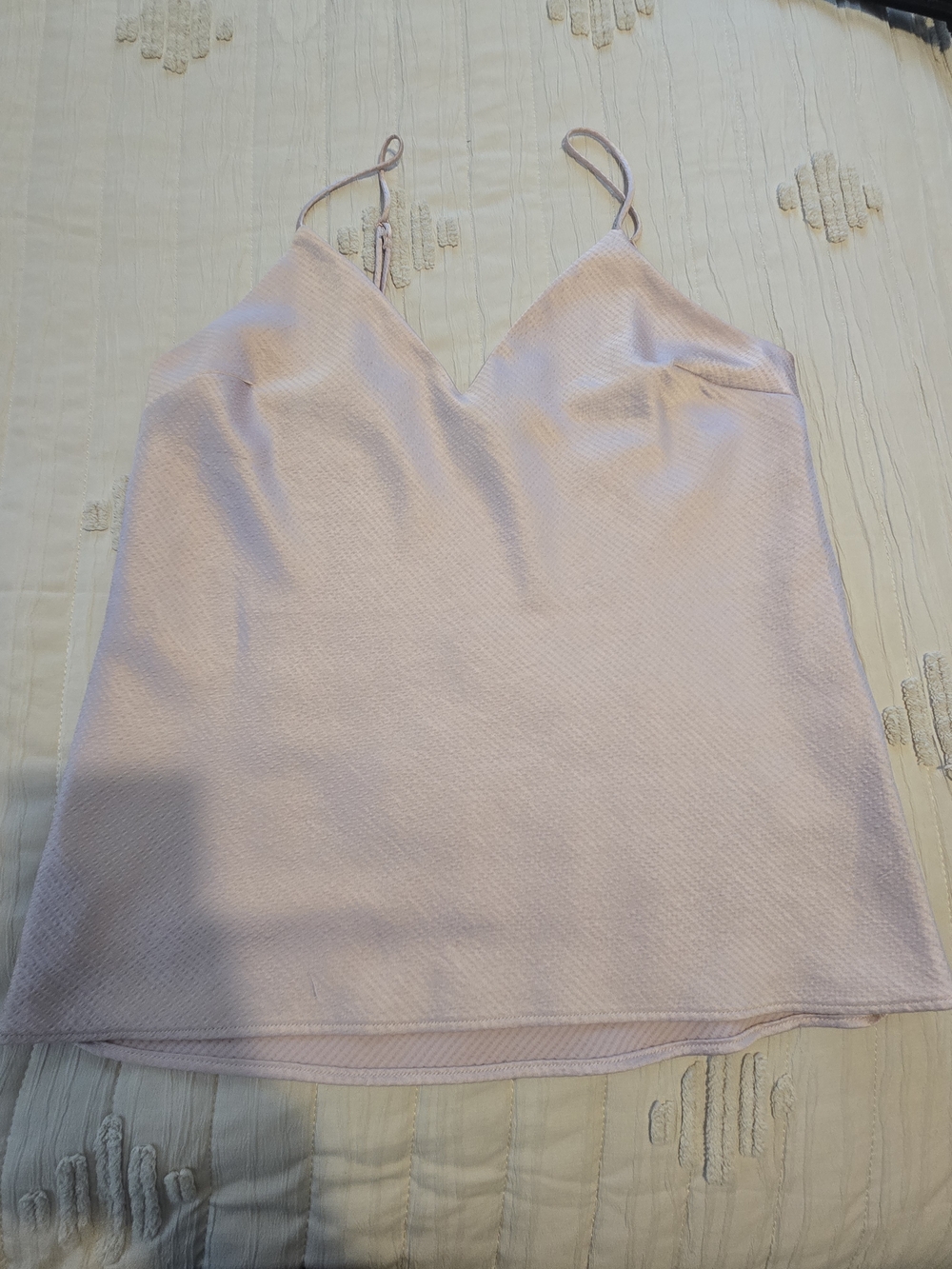 Express Pale Pink V-Neck Camisole